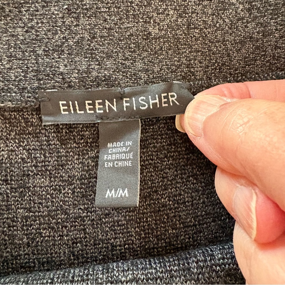 Eileen Fisher Tencel Wool Blend Pull On Skirt. Size Medium. - Picture 4 of 9